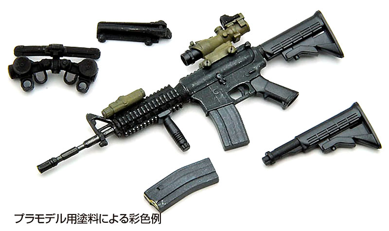 M4A1 タイプ プラモデル (トミーテック リトルアーモリー （little armory） No.LA001) 商品画像_3