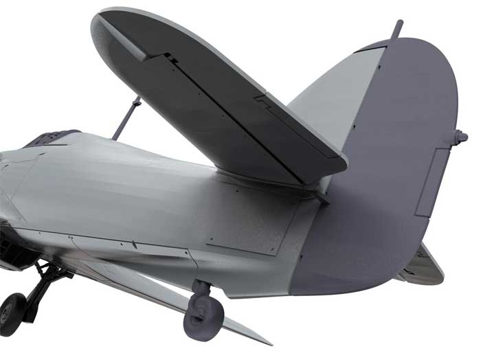 ホーカー ハリケーン Mk.1 プラモデル (エアフィックス 1/72 ミリタリーエアクラフト No.A01010) 商品画像_3