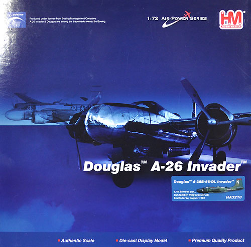 A-26B-56-DL インベーダー 岩国 1950 完成品 (ホビーマスター 1/72 エアパワー シリーズ （レシプロ） No.HA3210) 商品画像