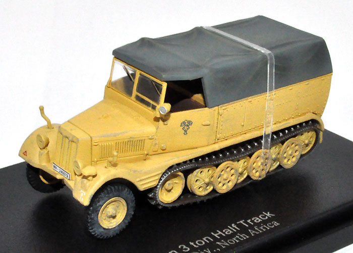 ドイツ Sd.Kfz.11 3トンハーフトラック 第15装甲師団 完成品 (ホビーマスター 1/72 グランドパワー シリーズ No.HG5104) 商品画像_2