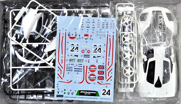 マクラーレン F1 GTR ショートテール ル・マン 1995 #24 プラモデル (フジミ 1/24 リアルスポーツカー シリーズ No.旧027) 商品画像_1