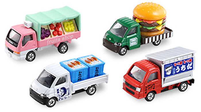 あつまれ！トミカのたべものやさん ミニカー (タカラトミー トミカギフト （BOX） No.207026) 商品画像_1