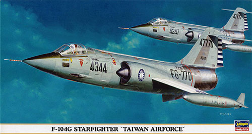 中華民國空軍 F-104G 星式戰鬥機 プラモデル (ハセガワ 1/48 飛行機 限定生産 No.09365) 商品画像