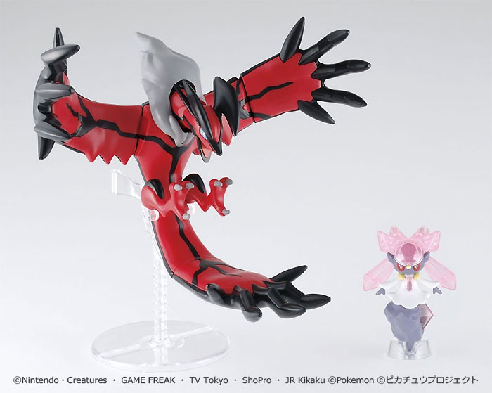 イベルタル & ディアンシーセット プラモデル (バンダイ ポケモンプラモコレクション セレクト No.0191410) 商品画像_1