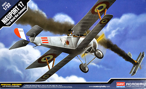 ニューポール 17 WW1 100周年 プラモデル (アカデミー 1/32 Scale Aircraft No.12121) 商品画像