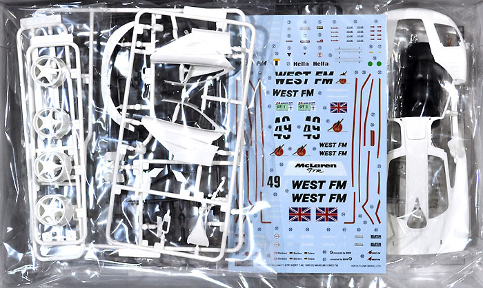 マクラーレン F1 GTR ショートテール ル・マン 1995 #49 プラモデル (フジミ 1/24 リアルスポーツカー シリーズ No.旧026) 商品画像_1
