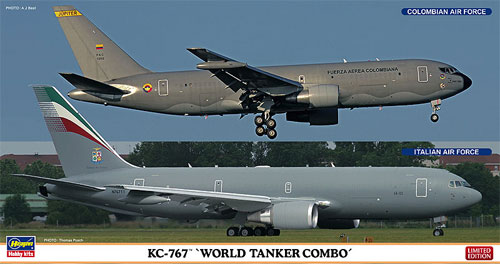 KC-767 ワールドタンカー コンボ (2機セット) プラモデル (ハセガワ 1/200 飛行機 限定生産 No.10808) 商品画像