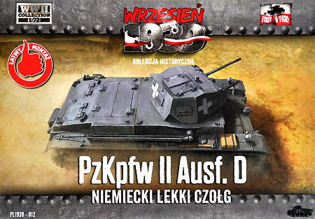 ドイツ 2号快速戦車 D型 プラモデル (FTF 1/72 AFV No.72012) 商品画像
