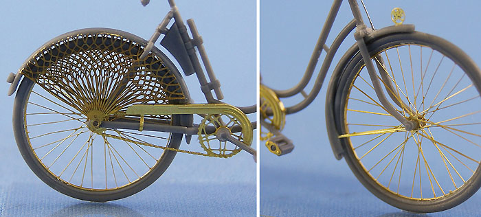 ヨーロッパ 女性用自転車 ＋ 婦人 プラモデル (マスターボックス 1/35 ミリタリーミニチュア No.MB35166) 商品画像_3