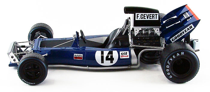 ティレル 002 1971 イギリスGP プラモデル (エブロ 1/20 MASTER SERIES F-1 No.008) 商品画像_2