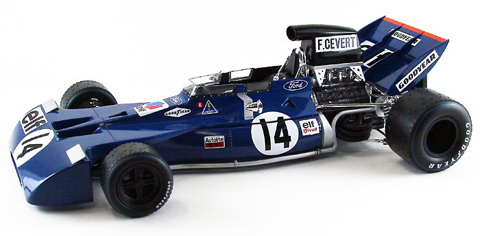 ティレル 002 1971 イギリスGP プラモデル (エブロ 1/20 MASTER SERIES F-1 No.008) 商品画像_3