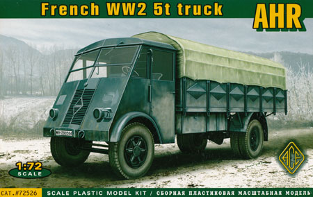 フランス ルノー AHR 5t トラック プラモデル (エース 1/72 ミリタリー No.72526) 商品画像