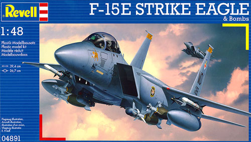 F-15E ストライクイーグル プラモデル (レベル 1/48 飛行機モデル No.04891) 商品画像