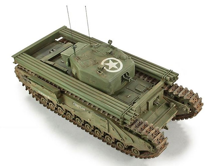 チャーチル AVRE 工兵支援車輌 スネーク爆薬筒搭載型 プラモデル (AFV CLUB 1/35 AFV シリーズ No.AF35259) 商品画像_2