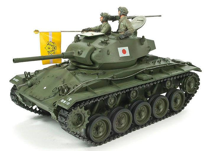 陸上自衛隊 M24軽戦車 プラモデル (AFV　CLUB 1/35 AFV シリーズ No.AF35S74) 商品画像_3