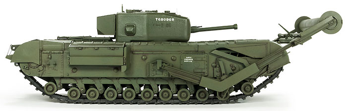 チャーチル Mk.4 TLC カーペットレイヤー (タイプA) プラモデル (AFV CLUB 1/35 AFV シリーズ No.AF35285) 商品画像_3