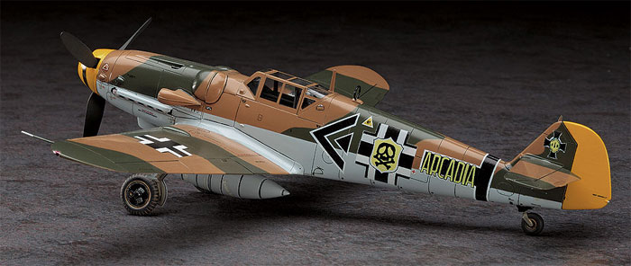 メッサーシュミット Bf109G-6 わが青春のアルカディア プラモデル (ハセガワ 戦場まんがシリーズ - クリエイターワークスシリーズ No.64711) 商品画像_3
