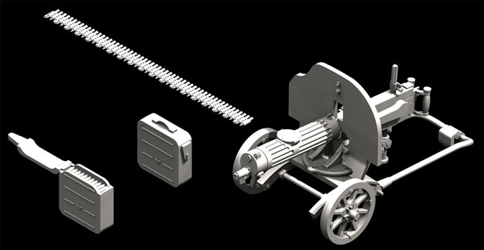 ソビエト マキシム重機関銃 (1941) プラモデル (ICM 1/35 ミリタリービークル・フィギュア No.35676) 商品画像_2