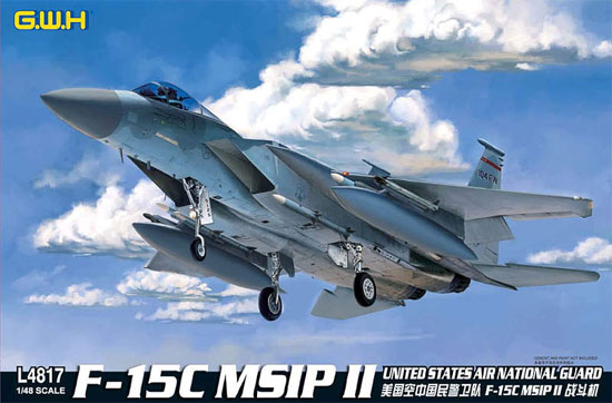 F-15C イーグル MSIP 2 プラモデル (グレートウォールホビー 1/48 ミリタリーエアクラフト プラモデル No.L4817) 商品画像