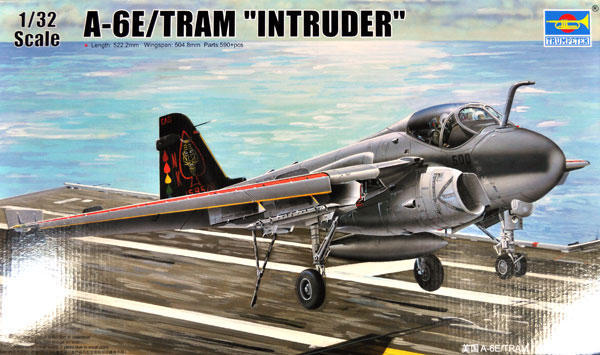 A-6E/TRAM イントルーダー プラモデル (トランペッター 1/32 エアクラフトシリーズ No.02250) 商品画像
