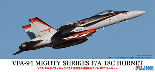 F/A-18C ホーネット VFA-94 マイティシュライクス 岩国海兵航空基地 プラモデル (フジミ AIR CRAFT （シリーズF） No.722566) 商品画像