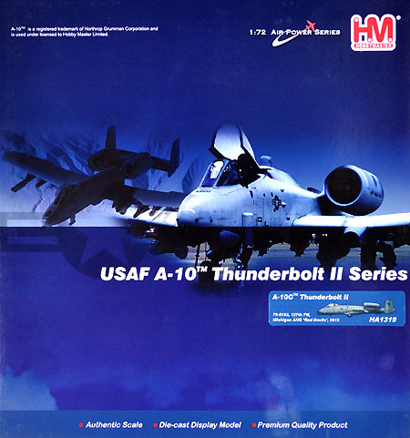 A-10C サンダーボルト 2 レッド・デビルズ 完成品 (ホビーマスター 1/72 エアパワー シリーズ （ジェット） No.HA1319) 商品画像