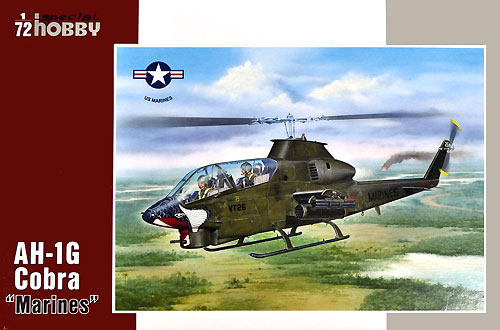 AH-1G コブラ アメリカ海兵隊 プラモデル (スペシャルホビー 1/72 エアクラフト プラモデル No.SH72280) 商品画像