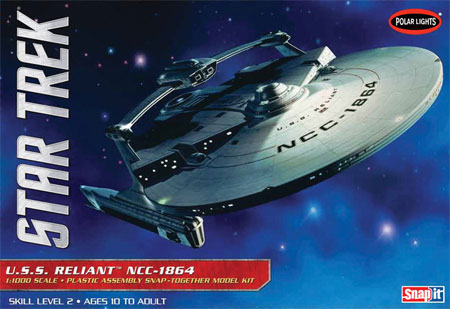 U.S.S. リライアント NCC-1864 プラモデル (ポーラライツ スタートレック (STAR TREK) No.POL906/12) 商品画像