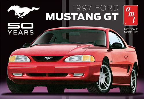 1997 フォード マスタング GT 50周年記念モデル プラモデル (amt 1/25 カーモデル No.AMT864/12) 商品画像