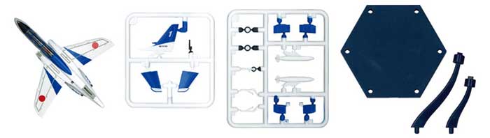 T-4 ブルーインパルス (6機セット) プラモデル (童友社 1/144 現用機コレクション スマートセット No.002) 商品画像_2