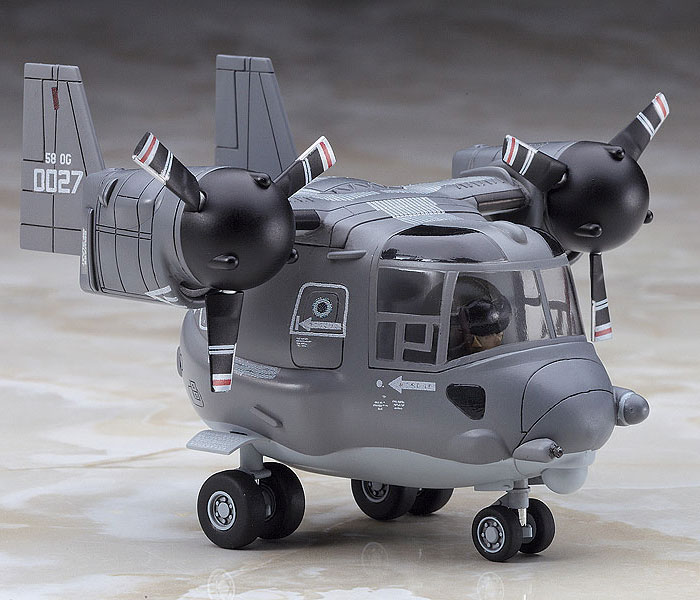 CV-22B オスプレイ アメリカ空軍 プラモデル (ハセガワ たまごひこーき シリーズ No.60506) 商品画像_2