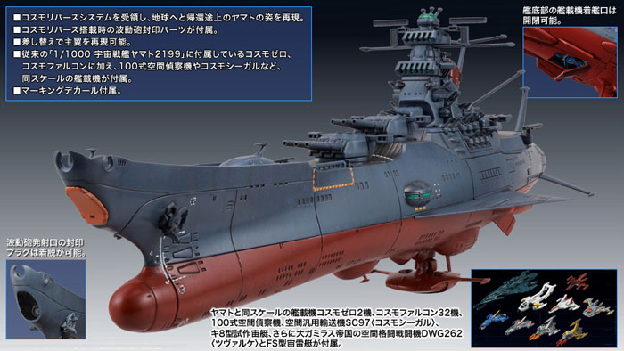 宇宙戦艦ヤマト 2199 コスモリバースVer. プラモデル (バンダイ 宇宙戦艦ヤマト 2199 No.0194363) 商品画像_3