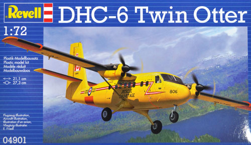 DHC-6 ツインオター プラモデル (レベル 1/72 飛行機 No.04901) 商品画像