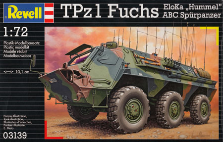 TPz1 フックス Eloka プラモデル (Revell 1/72　ミリタリー No.03139) 商品画像