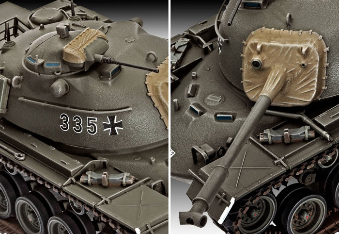 M48A2/A2C プラモデル (レベル 1/35 ミリタリー No.03206) 商品画像_1