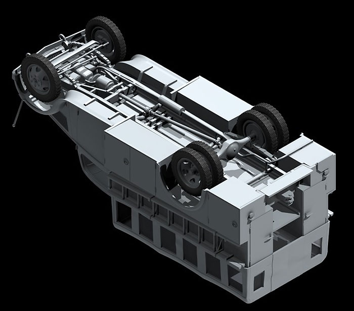 ドイツ オペル 消防車 (2.5-32 KzS8型) プラモデル (ICM 1/35 ミリタリービークル・フィギュア No.35403) 商品画像_3