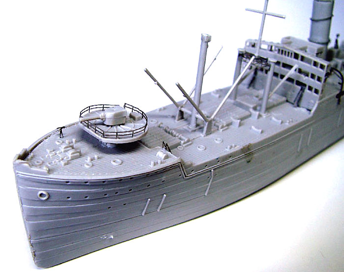 日本海軍 給糧艦 間宮 1931年 エッチングパーツ付 プラモデル (ピットロード 1/700　スカイウェーブ W シリーズ No.W163E) 商品画像_2