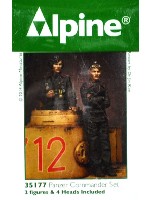 WW2 ドイツ 国防軍 戦車指揮官 (2体セット)
