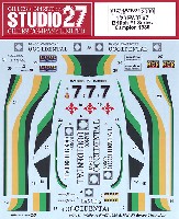 スタジオ27 F-1 オリジナルデカール ウィリアムズ FW07 #7 ブリティッシュ F1 シリーズ チャンピオン 1980