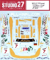 スタジオ27 ツーリングカー/GTカー オリジナルデカール ランボルギーニ ムルシエラゴ All-Inkl.com #7 2007