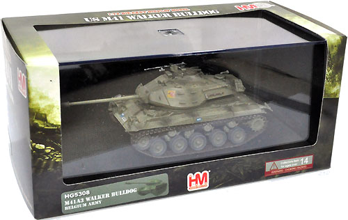 M41A3 ウォーカーブルドック ベルギー陸軍 完成品 (ホビーマスター 1/72 グランドパワー シリーズ No.HG5308) 商品画像