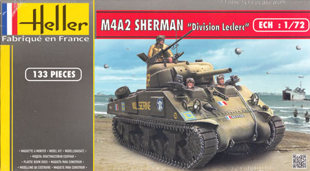 M4A2 シャーマン プラモデル (エレール 1/72　ミリタリー No.79894) 商品画像