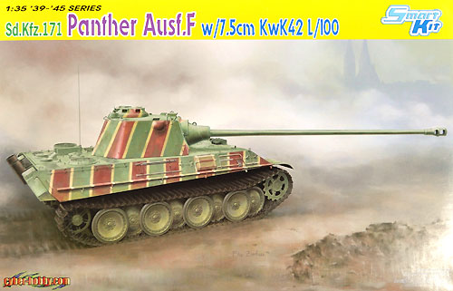 ドイツ Sd.Kfz.171 パンター F w/7.5cm KwK42 L/100 プラモデル (サイバーホビー 1/35 AFV シリーズ （