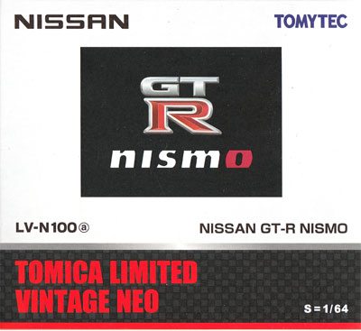 ニッサン GT-R NISMO (白) ミニカー (トミーテック トミカリミテッド ヴィンテージ ネオ No.LV-N100a) 商品画像