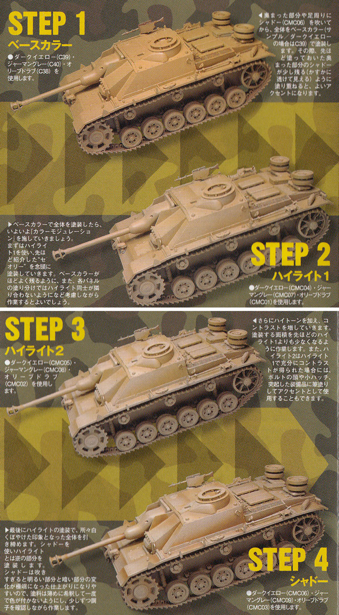 カラーモジュレーションセット ダークイエロー VERSION 塗料 (GSIクレオス カラーモジュレーションセット No.CS582) 商品画像_2