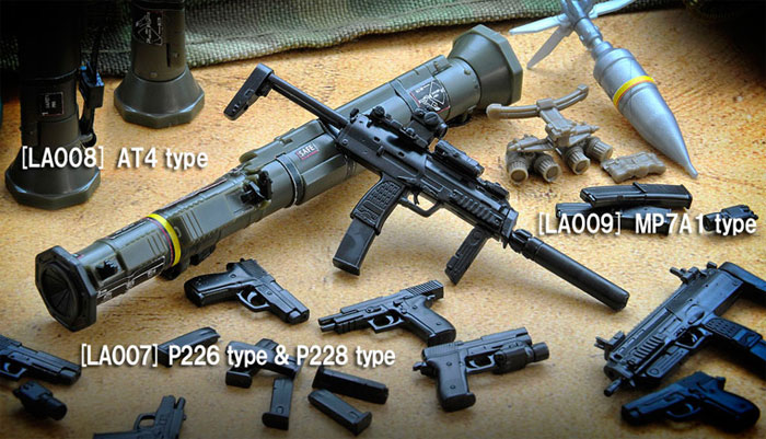 MP7A1タイプ プラモデル (トミーテック リトルアーモリー （little armory） No.LA009) 商品画像_2