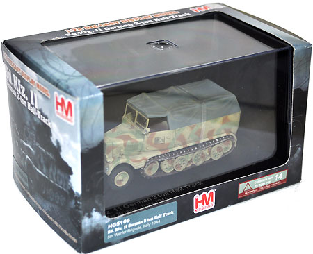 ドイツ Sd.Kfz.11 3トン ハーフトラック イタリア 1944 完成品 (ホビーマスター 1/72 グランドパワー シリーズ No.HG5106) 商品画像