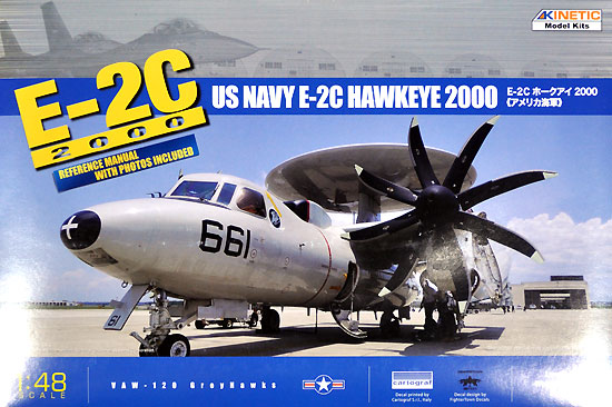 E-2C ホークアイ 2000 (アメリカ海軍) プラモデル (キネティック 1/48 エアクラフト プラモデル No.K48016) 商品画像
