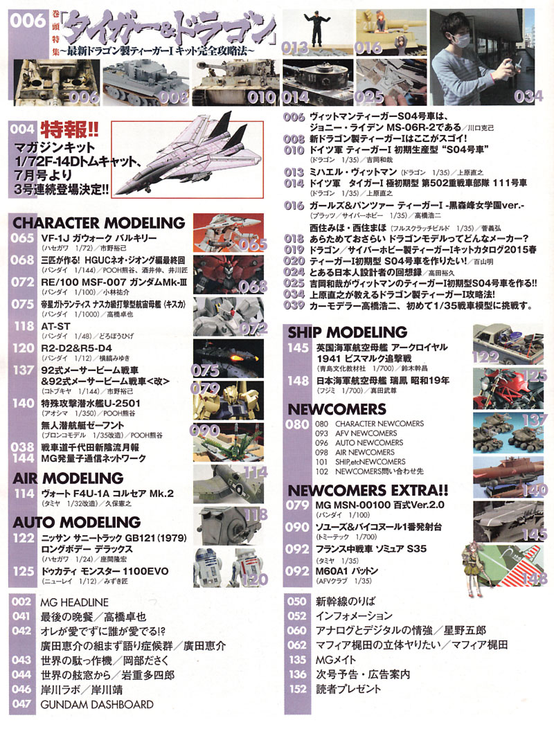 モデルグラフィックス 2015年5月号 雑誌 (大日本絵画 月刊 モデルグラフィックス No.366) 商品画像_1