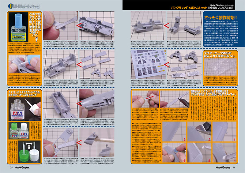 モデルグラフィックス 2015年7月号 (1/72 F-14D トムキャット マガジンキット 第1号) 雑誌 (大日本絵画 月刊 モデルグラフィックス No.368) 商品画像_3